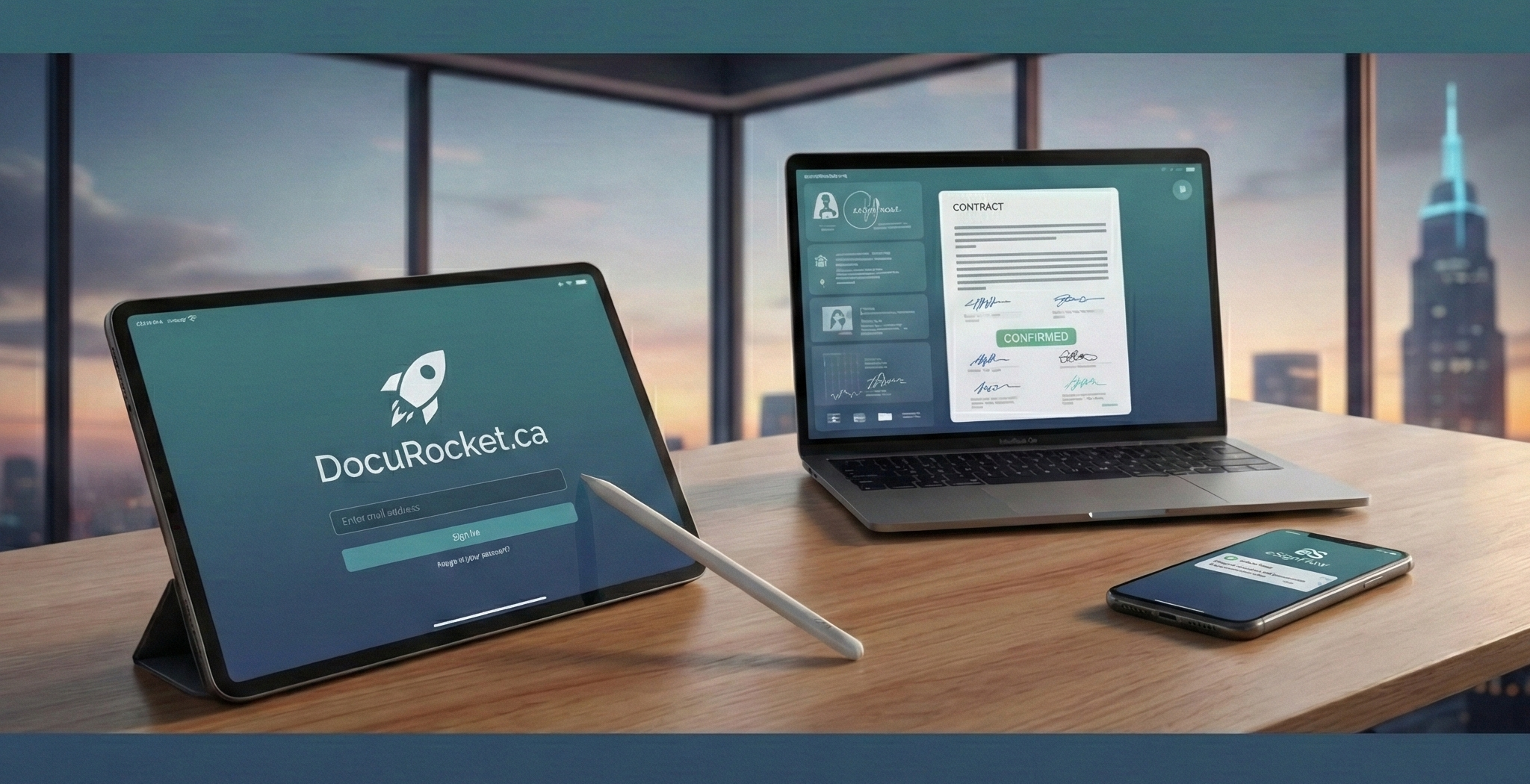 DocuRocket Digital Bill of Sale Signing